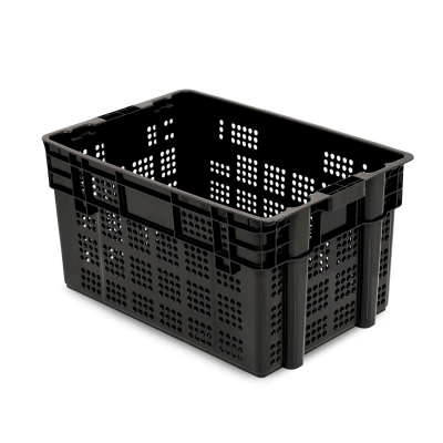 Canastilla apilable 60 x 39 x 31 cm