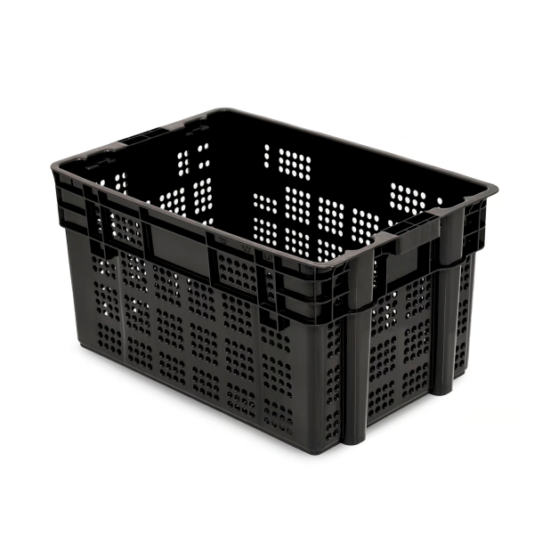 Canastilla apilable 60 x 39 x 31 cm