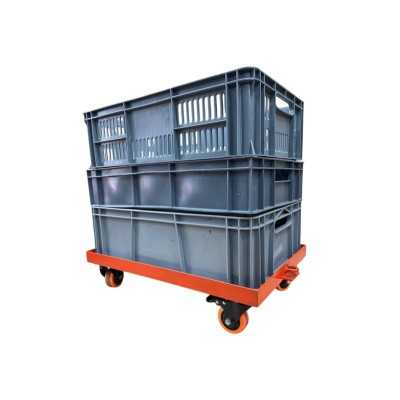 Carro metálico porta canastillas