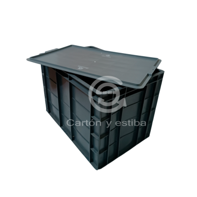 Tapa plástica para canastilla