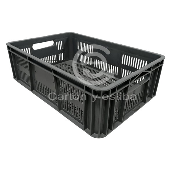 Canastilla perforada 60 x 40 x 18 cm