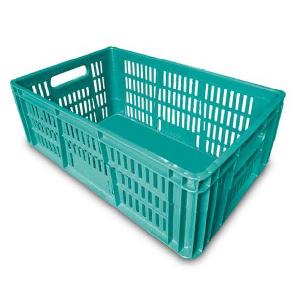 Canastilla semiperforada 60 cm x 40 cm x 25 cm