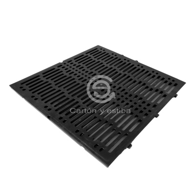 Piso plástico tipo pesado 60 x 60 x 2,5 cm